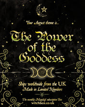 Load image into Gallery viewer, Aug 2025 Subscription Box - Power of the Goddess - Previous Subscription Box