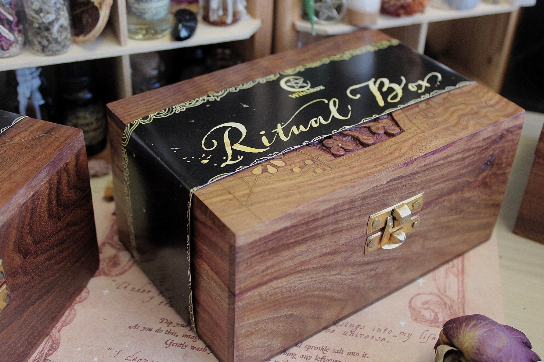 Ritual box with 12 compartments – Witchbox