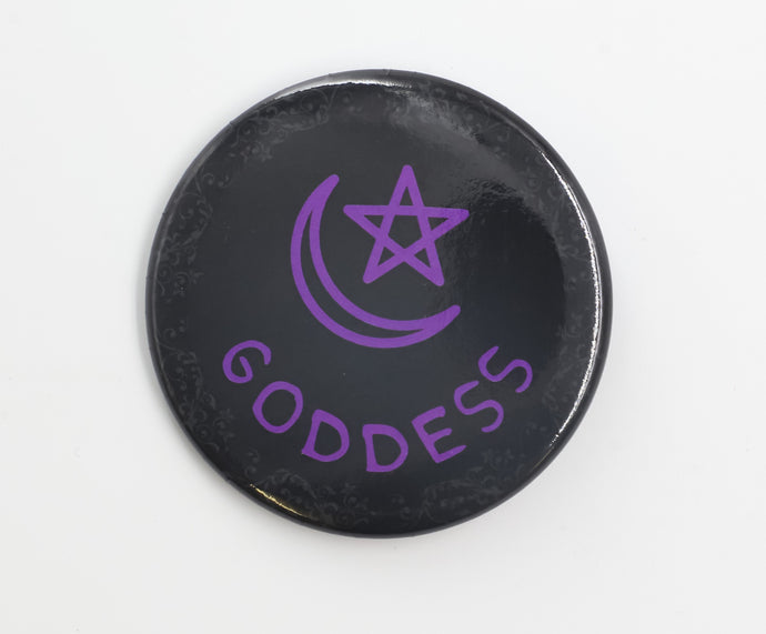 Goddess Pin Badge
