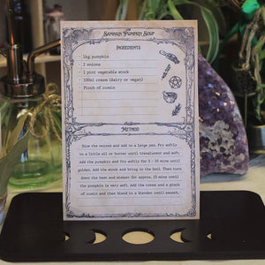 Moon Phases Card Stand