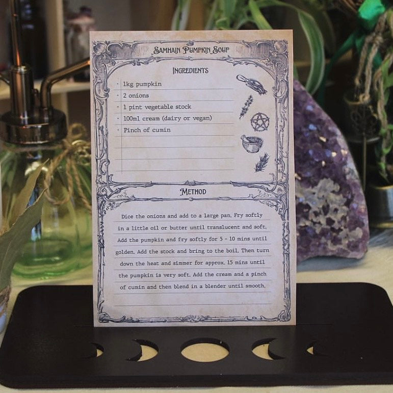 Moon Phases Card Stand