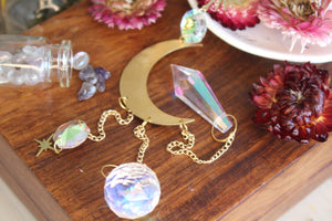 Crystal Moon Suncatcher