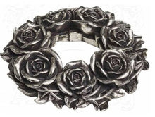 Load image into Gallery viewer, Black Rose Wreath Alchemy Gothic