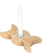 Load image into Gallery viewer, Triple Moon Spell Candle Holder