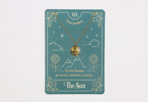The Sun Tarot Necklace