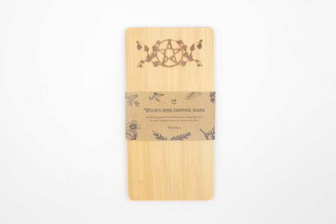 Witch's Herb Chopping Board