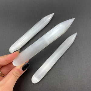 Selenite Wand
