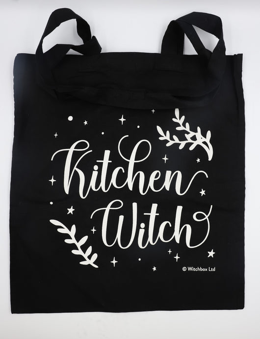 Kitchen Witch Cotton tote bag