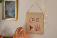 Load image into Gallery viewer, Stay Wild Moon Child Wall Hanging