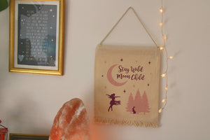 Stay Wild Moon Child Wall Hanging