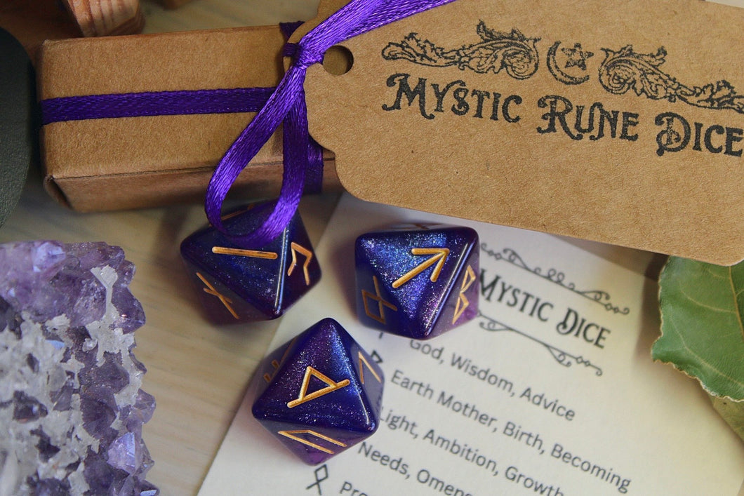 Mystic Rune Dice Set