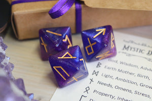 Mystic Rune Dice Set