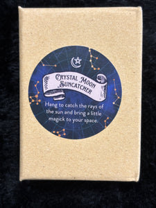 Crystal Moon Suncatcher