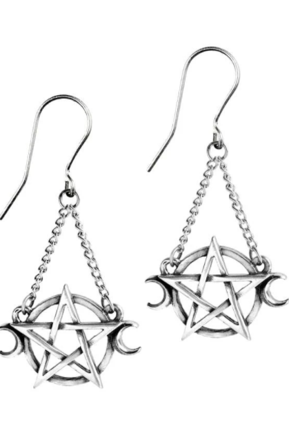 Alchemy Gothic Goddess Earrings