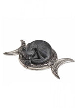Load image into Gallery viewer, Alchemy Gothic Witches Familiar Black Cat Ornament