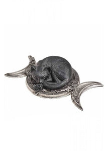 Alchemy Gothic Witches Familiar Black Cat Ornament