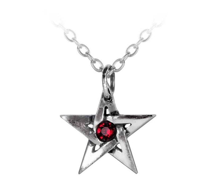 Crystal Pentagram Necklace