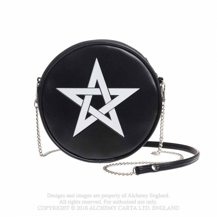 Alchemy Gothic Pentagram Purse Bag